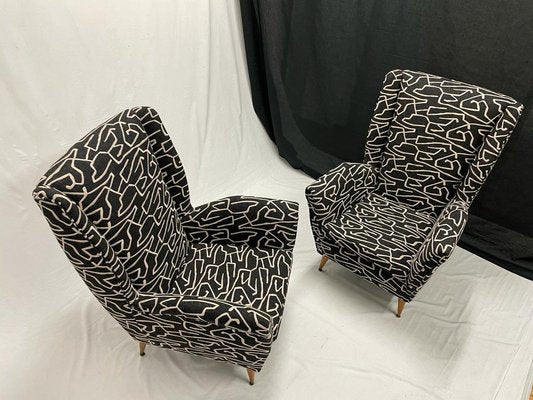 Vintage Armchairs by Giò Ponti, 1950s, Set of 2-FDH-1774628