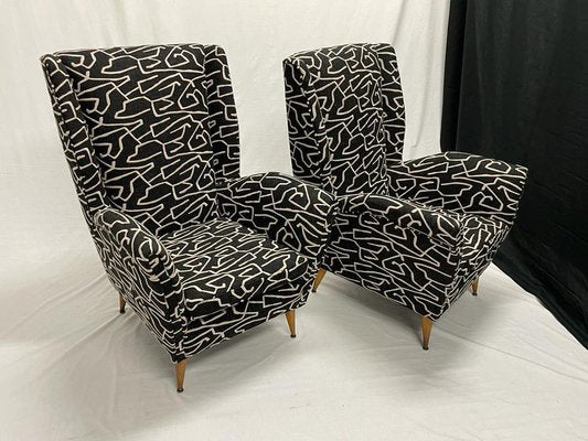 Vintage Armchairs by Giò Ponti, 1950s, Set of 2-FDH-1774628