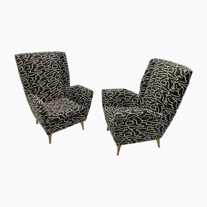 Vintage Armchairs by Giò Ponti, 1950s, Set of 2-FDH-1774628