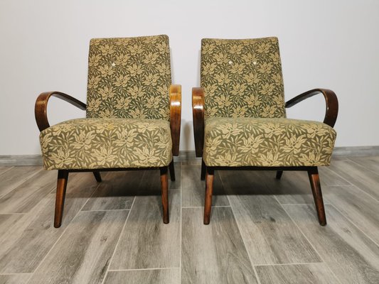 Vintage Armchairs by Jaroslav Smidek, Set of 2-QJA-1336643