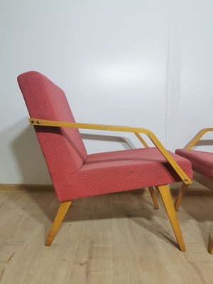 Vintage Armchairs, Czechoslovakia, Set of 2-QJA-1178567