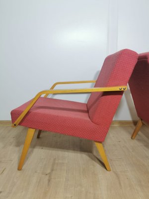 Vintage Armchairs, Czechoslovakia, Set of 2-QJA-1178567