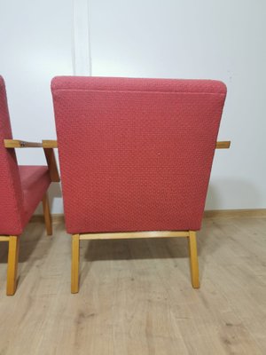 Vintage Armchairs, Czechoslovakia, Set of 2-QJA-1178567