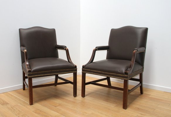 Vintage Armchairs Empire Style, Set of 2-NMC-1732864