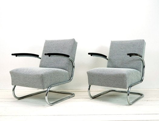 Vintage Armchairs from Mücke Melder, 1930s, Set of 2-FHJ-1351984