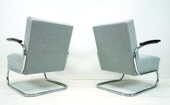 Vintage Armchairs from Mücke Melder, 1930s, Set of 2-FHJ-1351984