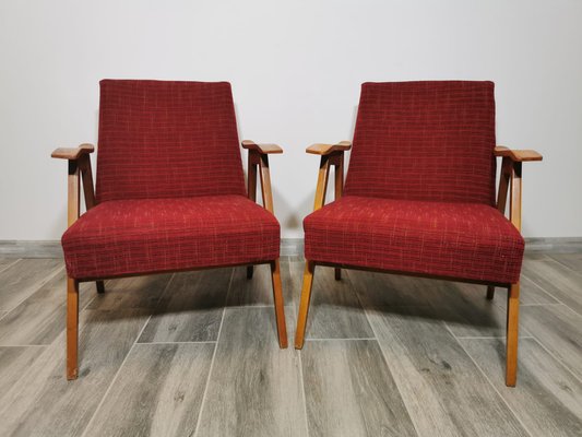 Vintage Armchairs from Tatra, Set of 2-QJA-1327710