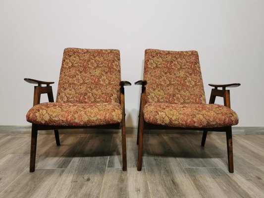 Vintage Armchairs from Tatra, Set of 2-QJA-1448997