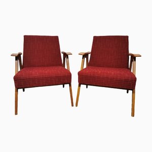 Vintage Armchairs from Tatra, Set of 2-QJA-1327710