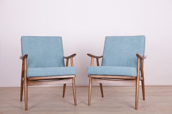 Vintage Armchairs from Ton, Czech, 1960s, Set of 2-NIT-1338953