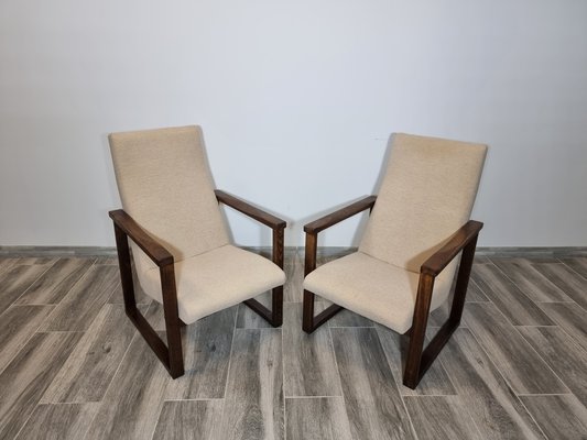 Vintage Armchairs from Ton, Set of 2-QJA-1327841