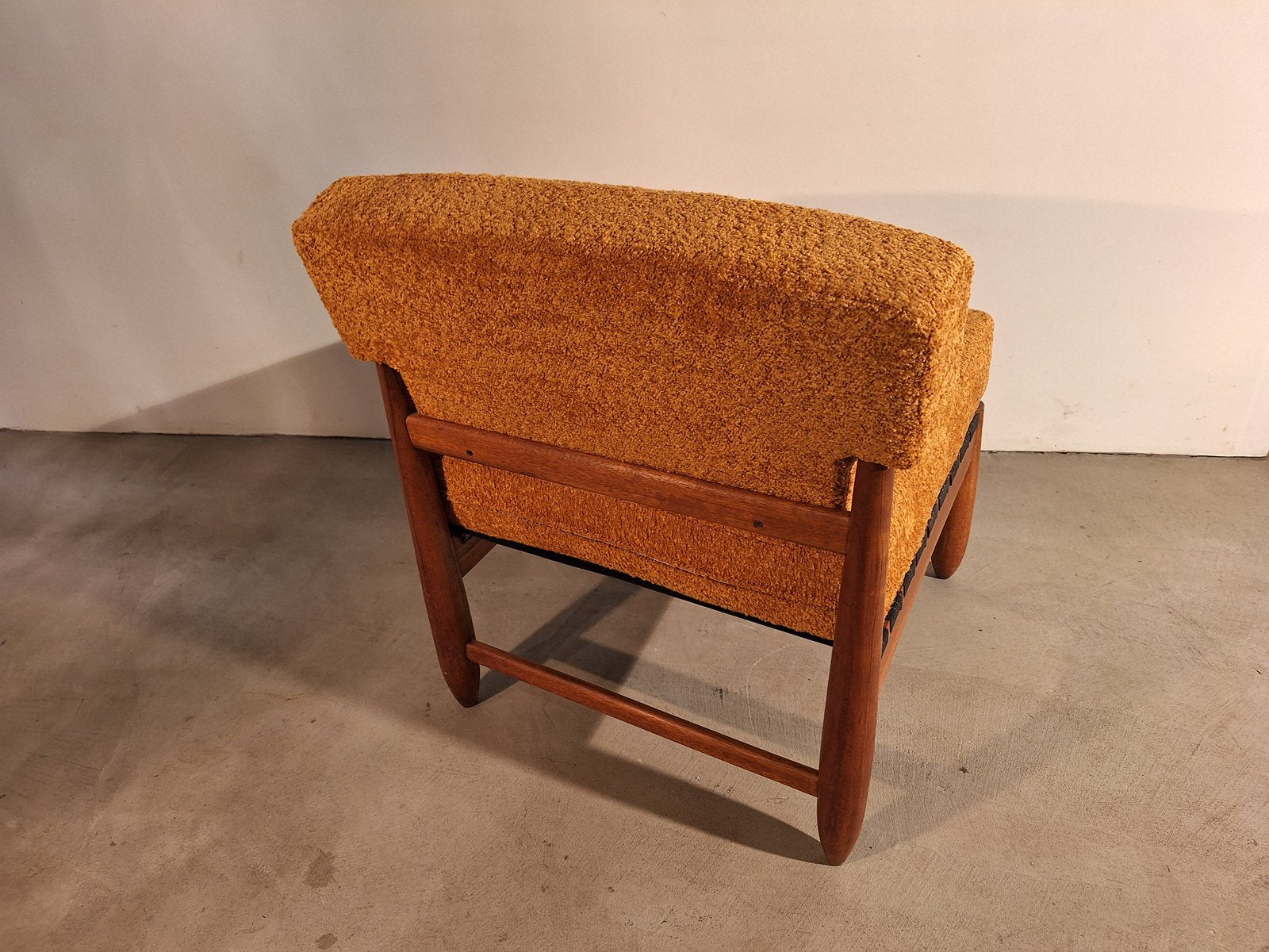 Vintage Armchairs with Rubber Tie Rods, 1950s