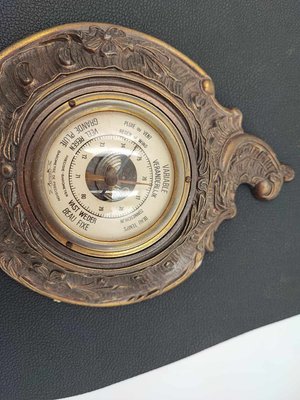 Vintage Art Deco Barometer, 1930s-CAQ-555129