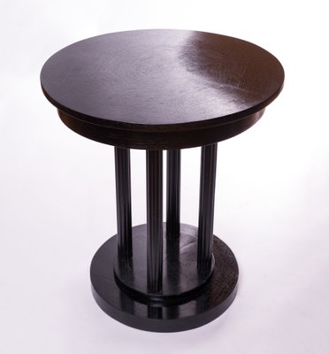 Vintage Art Deco Black Side Table-FSD-565506