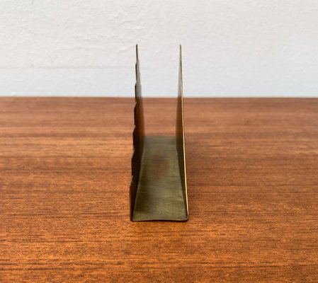 Vintage Art Deco Brass Napkin Holder-UAH-1294654