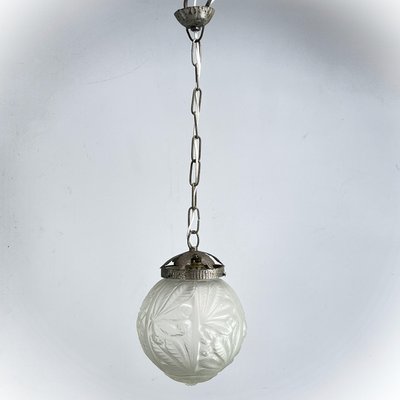 Vintage Art Deco Ceiling Lamp, 1930s-JUZ-1813989