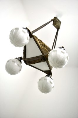 Vintage Art Deco Ceiling Lamp-ZDM-588513