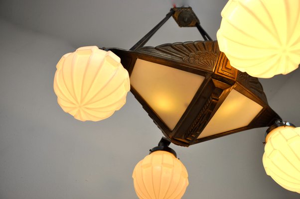 Vintage Art Deco Ceiling Lamp-ZDM-588513