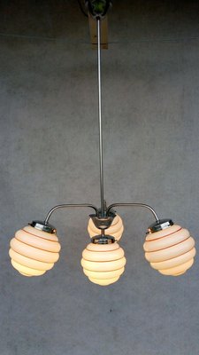 Vintage Art Deco Chandelier-VIC-903801