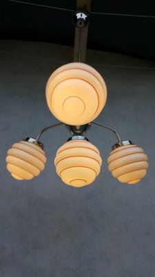 Vintage Art Deco Chandelier-VIC-903801