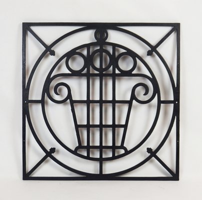 Vintage Art Deco Garden Fences, Set of 5-LW-1173125