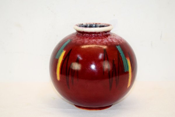 Vintage Art Deco Italian Vase-AOL-666552