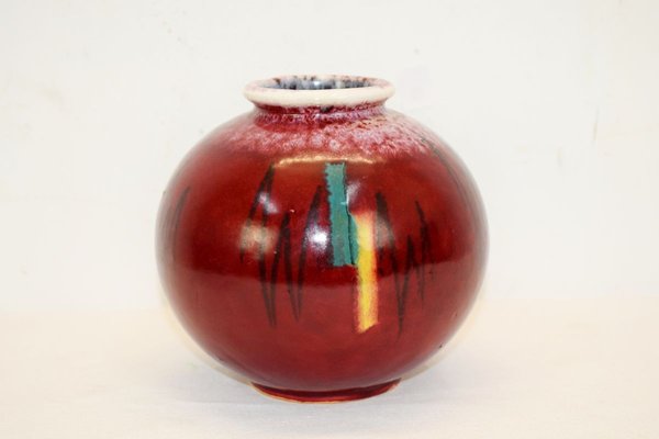 Vintage Art Deco Italian Vase-AOL-666552