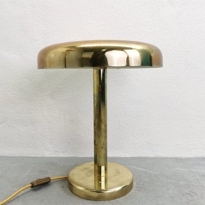 Vintage Art Deco Mushroom Lamp in Brass-PRS-1804549