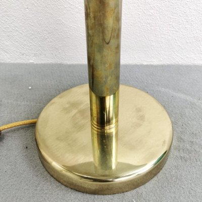 Vintage Art Deco Mushroom Lamp in Brass-PRS-1804549