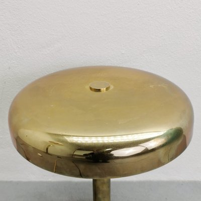 Vintage Art Deco Mushroom Lamp in Brass-PRS-1804549