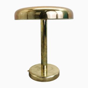 Vintage Art Deco Mushroom Lamp in Brass-PRS-1804549