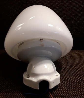 Vintage Art Deco Mushroom-Shaped Wall Lamp, 1930s-HOI-1196446