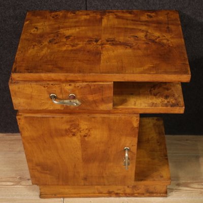 Vintage Art Deco Nightstands, 1950, Set of 2-RP-2041847