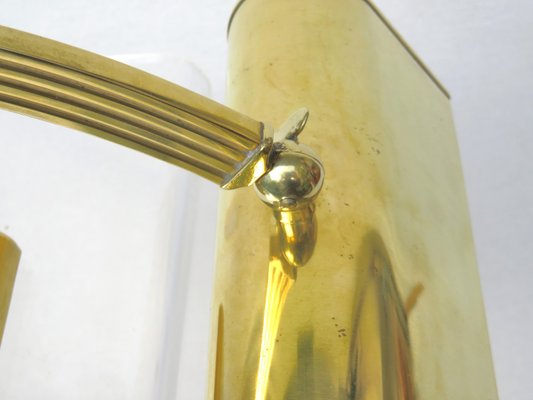 Vintage Art Deco Piano Lamp in Polished Brass, 1920s-EY-2021914