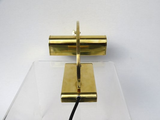 Vintage Art Deco Piano Lamp in Polished Brass, 1920s-EY-2021914