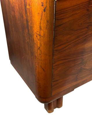 Vintage Art Deco Walnut Cabinet from Up Závody, 1930s-XSL-2034003