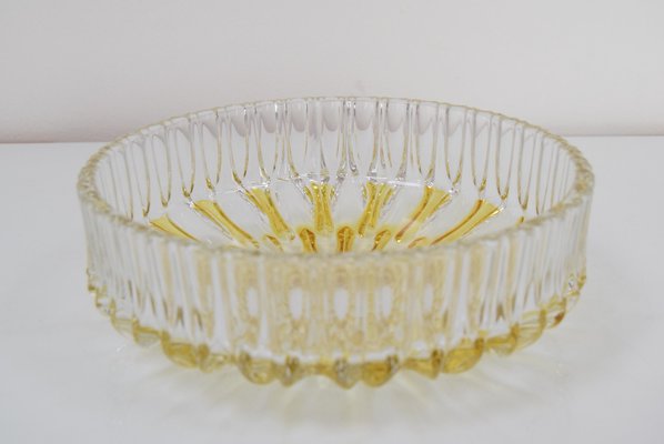 Vintage Art Glass Bowl, 1960s-TZ-995217