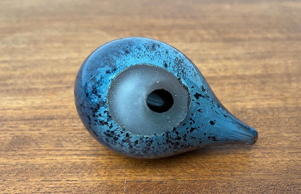 Vintage Art Glass Owl from Arctic Finland, 1970s-UAH-1725179