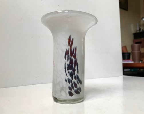 Vintage Art Glass Vase from Mdina, Malta, 1970s-LCR-920126