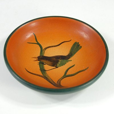 Vintage Art Nouveau Danish Ceramic Plate by Ipsen, 1920s-GIW-1342166