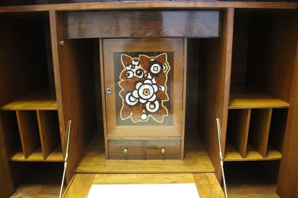 Vintage Art Nouveau Style Rosewood Secretaire, 1940s-IJR-577336