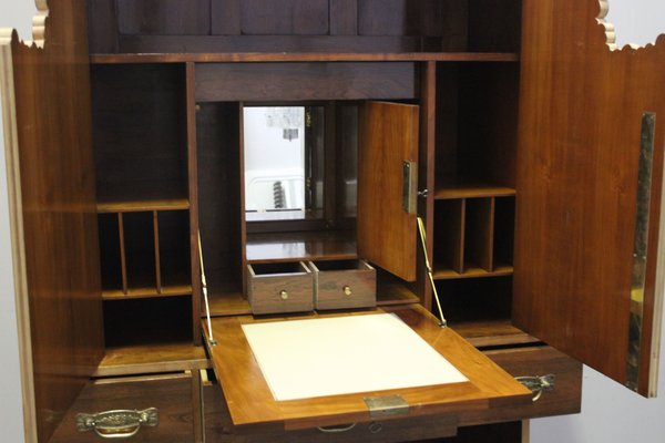 Vintage Art Nouveau Style Rosewood Secretaire, 1940s-IJR-577336