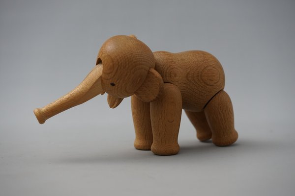 Vintage Articulated Toy Elephant by Bojesen-XNJ-1807957