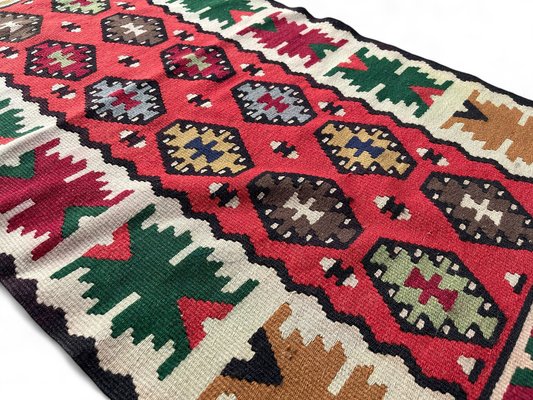 Vintage Artisan-Crafted Balkan Hercegovina Rug, 1960s-DZY-2036265