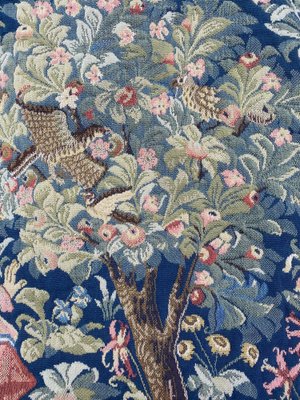 Vintage Aubusson Style Jaquar Tapestry-YMM-1139895