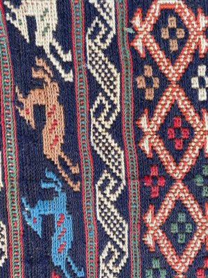 Vintage Azerbaïdjan Soukak Kilim Rug-YMM-1061997