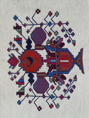 Vintage Azerbaiydjan Sumak Rug-YMM-1156547