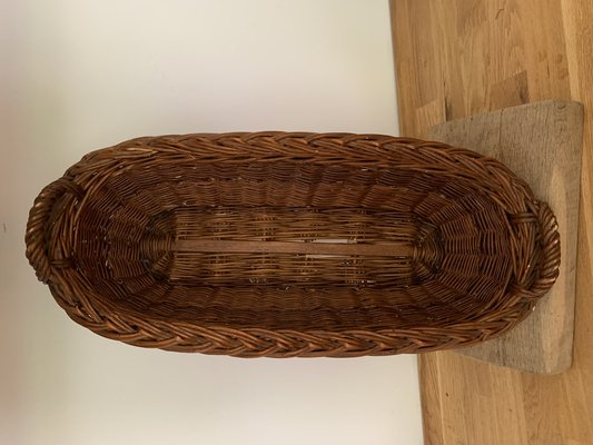 Vintage Baguette Wicker Basket-OXJ-1705286