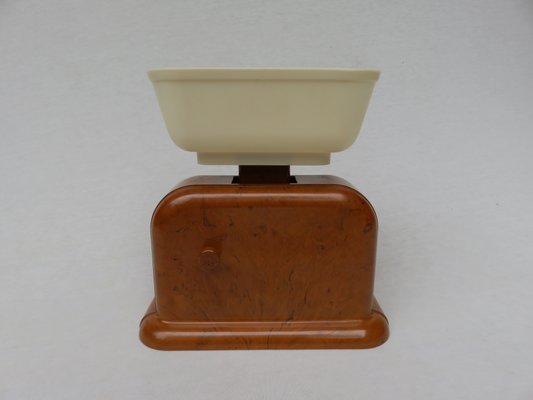 Vintage Bakelite and Celluloid Kitchen Scales from Dr. Oetker, 1930s-EY-548274