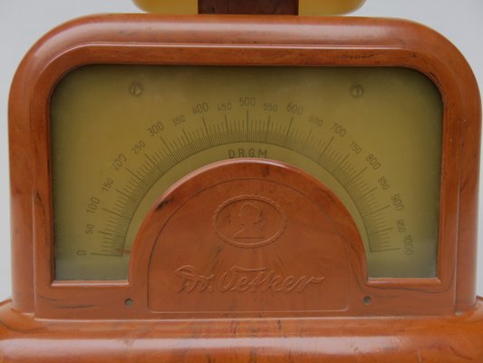 Vintage Bakelite and Celluloid Kitchen Scales from Dr. Oetker, 1930s-EY-548274